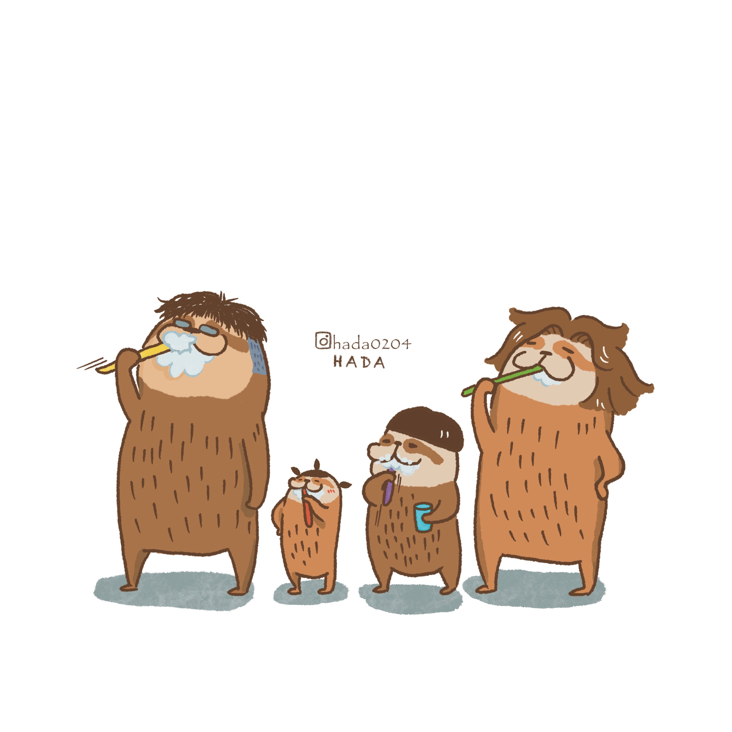Sloth Family | 樹懶的日常 | LINKGOODS